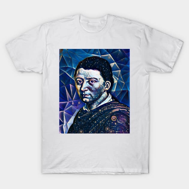 Friedrich Schlegel Portrait | Friedrich Schlegel Artwork 5 T-Shirt by JustLit